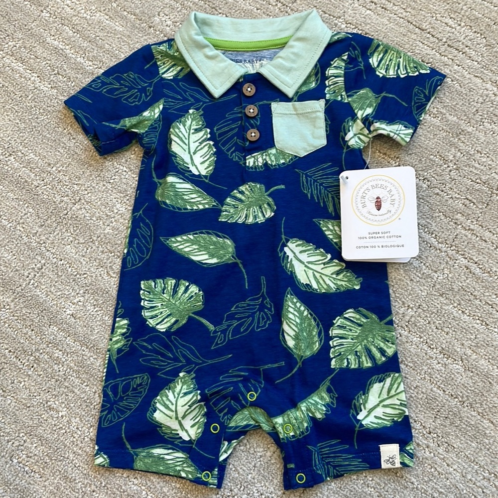 Burt’s Bees Baby summer romper